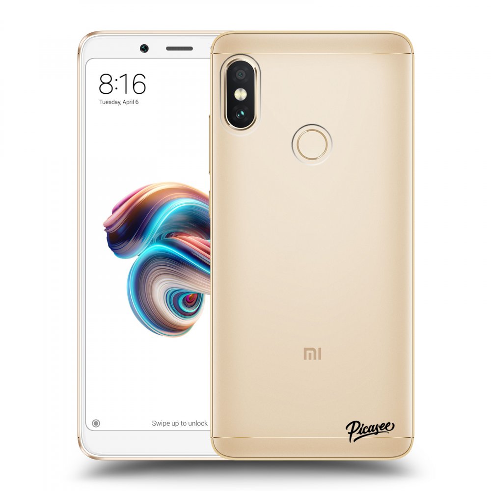 Picasee Xiaomi Redmi Note 5 Global Hülle - Transparentes Silikon - Clear