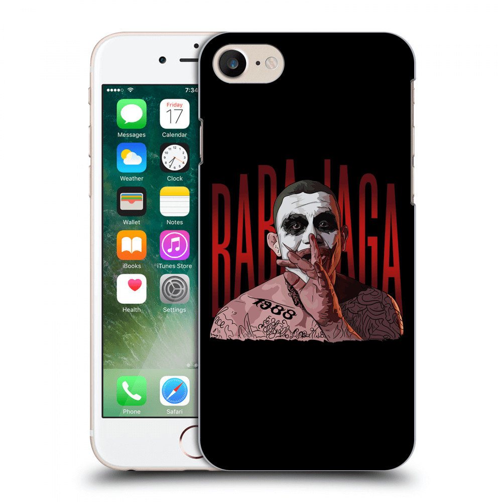 Picasee Apple iPhone 7 Hülle - Transparentes Silikon - Baba Jaga