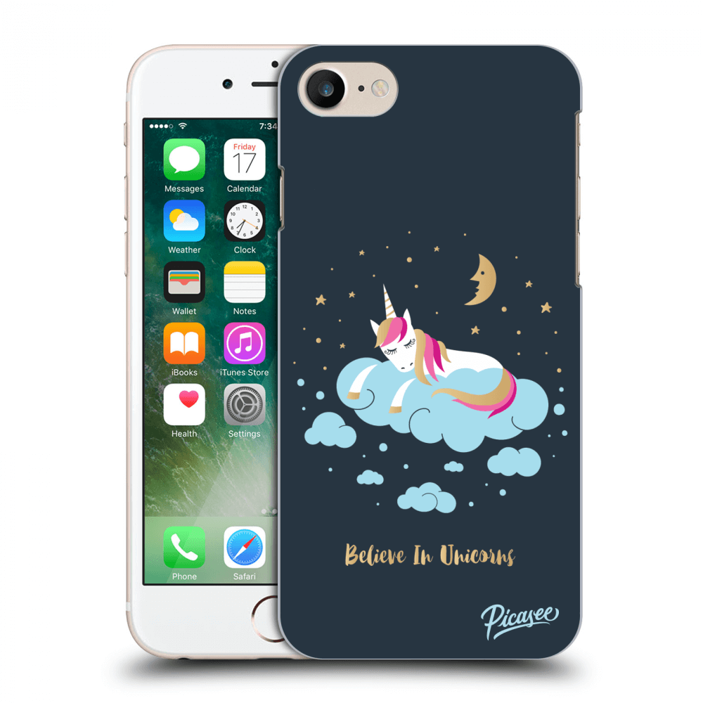 Picasee ULTIMATE CASE für Apple iPhone 7 - Believe In Unicorns