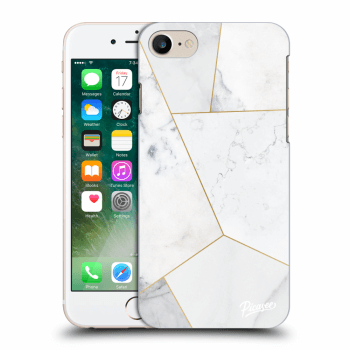 Hülle für Apple iPhone 7 - White tile