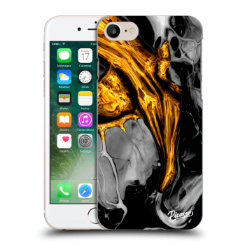 Hülle für Apple iPhone 7 - Black Gold