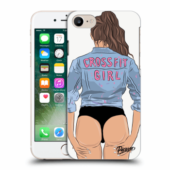 Hülle für Apple iPhone 7 - Crossfit girl - nickynellow