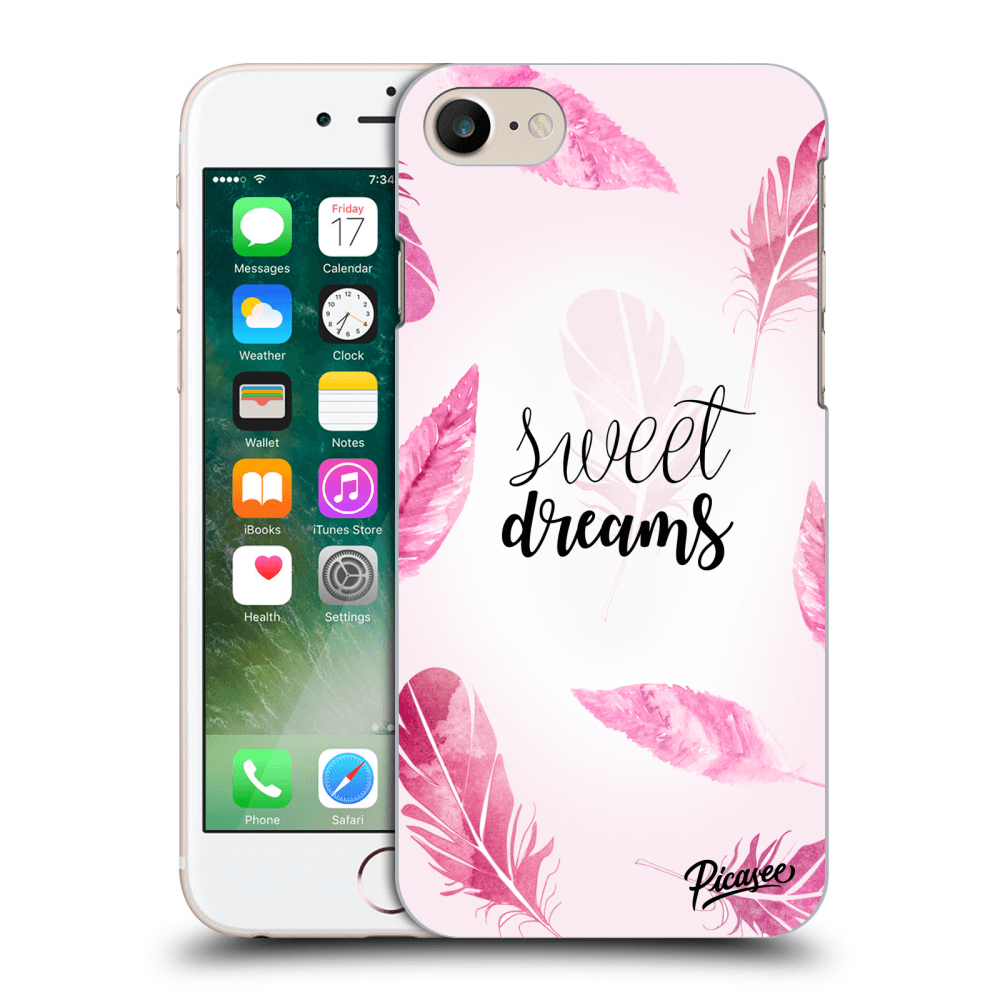Picasee Apple iPhone 7 Hülle - Transparentes Silikon - Sweet dreams