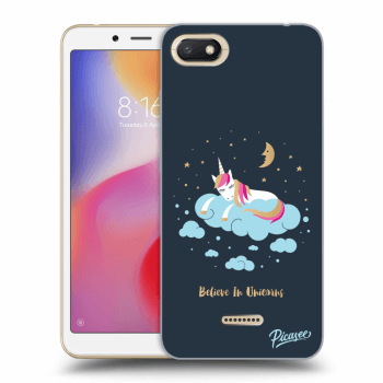 Picasee Xiaomi Redmi 6A Hülle - Transparentes Silikon - Believe In Unicorns
