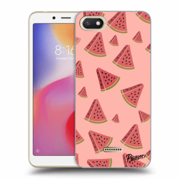 Picasee Xiaomi Redmi 6A Hülle - Transparentes Silikon - Watermelon
