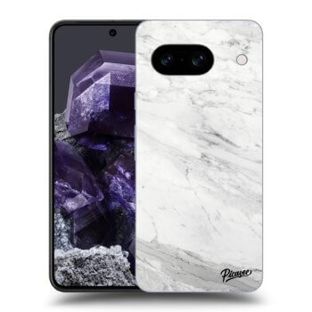 Hülle für Google Pixel 8a - White marble