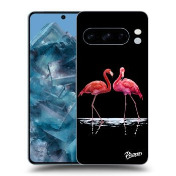 Hülle für Google Pixel 8 Pro - Flamingos zu zweit
