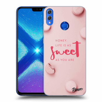 Picasee Honor 8X Hülle - Transparentes Silikon - Life is as sweet as you are