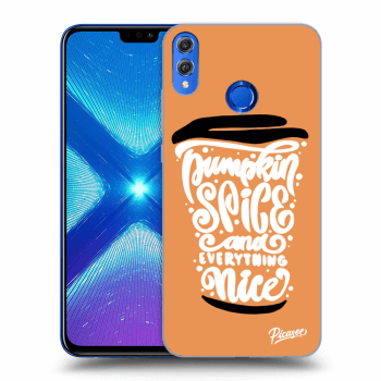 Hülle für Honor 8X - Pumpkin coffee