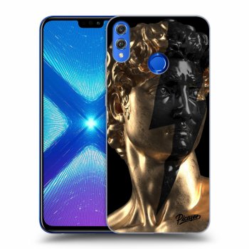Hülle für Honor 8X - Wildfire - Gold