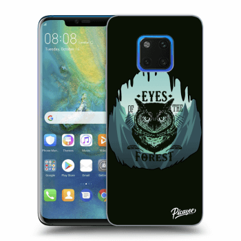 Picasee Huawei Mate 20 Pro Hülle - Transparentes Silikon - Forest owl