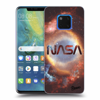 Picasee Huawei Mate 20 Pro Hülle - Schwarzes Silikon - Nebula