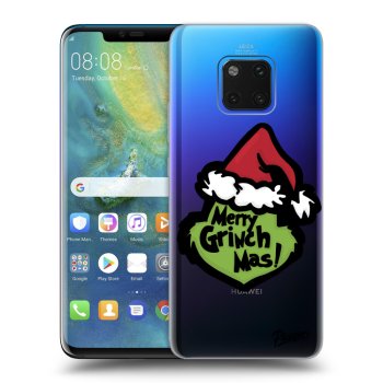 Picasee Huawei Mate 20 Pro Hülle - Transparentes Silikon - Grinch 2