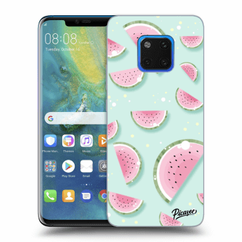 Picasee Huawei Mate 20 Pro Hülle - Transparentes Silikon - Watermelon 2