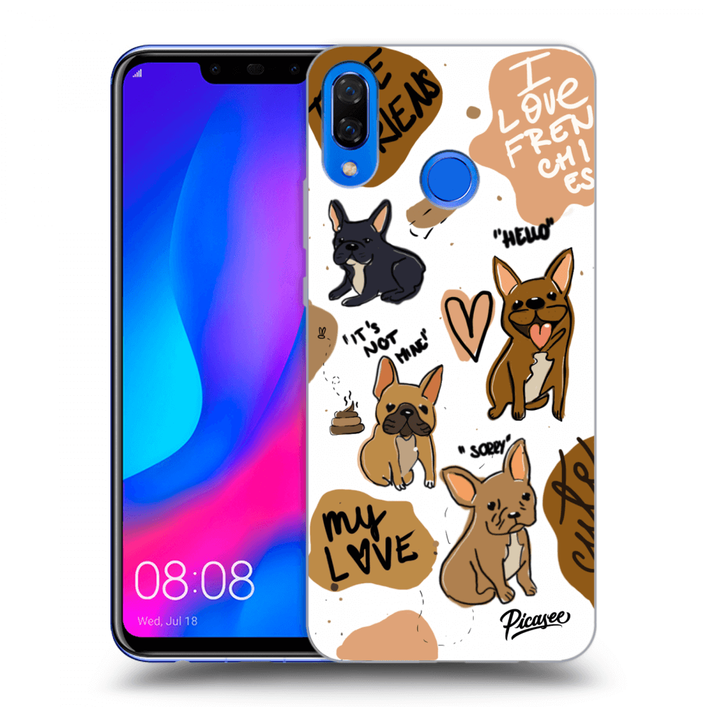 Picasee ULTIMATE CASE für Huawei Nova 3 - Frenchies