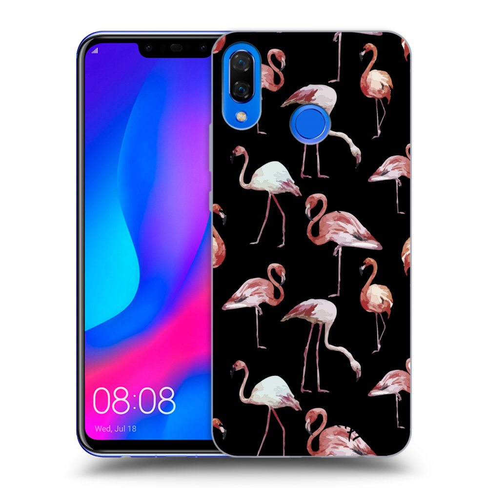 Picasee ULTIMATE CASE für Huawei Nova 3 - Flamingos