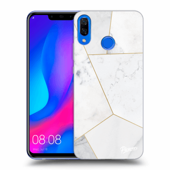 Hülle für Huawei Nova 3 - White tile