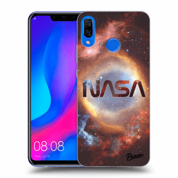 Picasee Huawei Nova 3 Hülle - Schwarzes Silikon - Nebula
