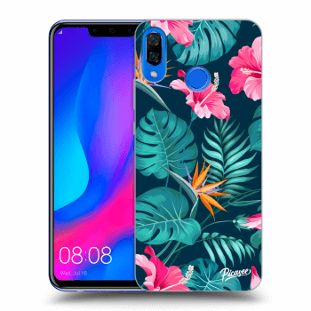 Hülle für Huawei Nova 3 - Pink Monstera