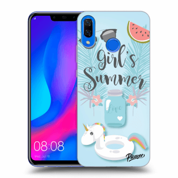 Picasee Huawei Nova 3 Hülle - Transparentes Silikon - Girls Summer