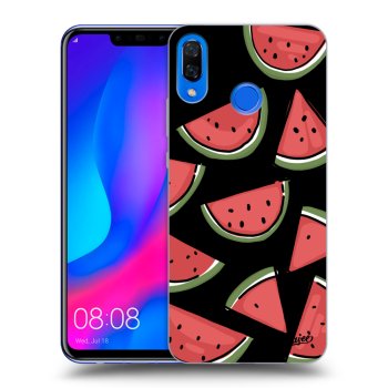 Picasee Huawei Nova 3 Hülle - Schwarzes Silikon - Melone