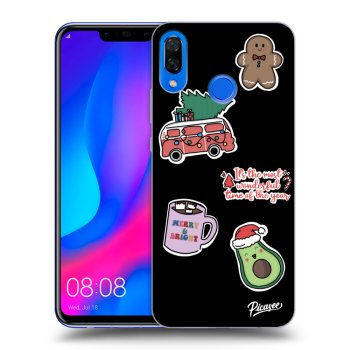 Hülle für Huawei Nova 3 - Christmas Stickers