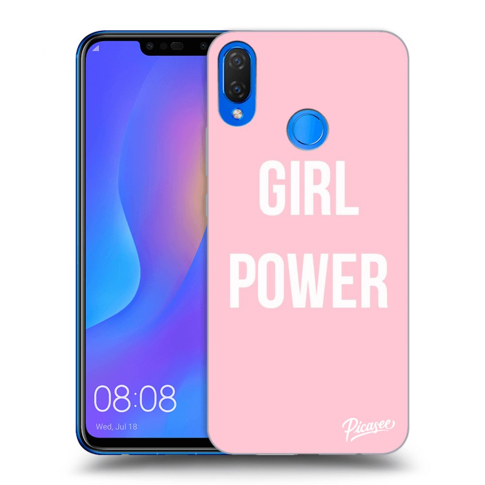 Picasee Huawei Nova 3i Hülle - Transparentes Silikon - Girl power