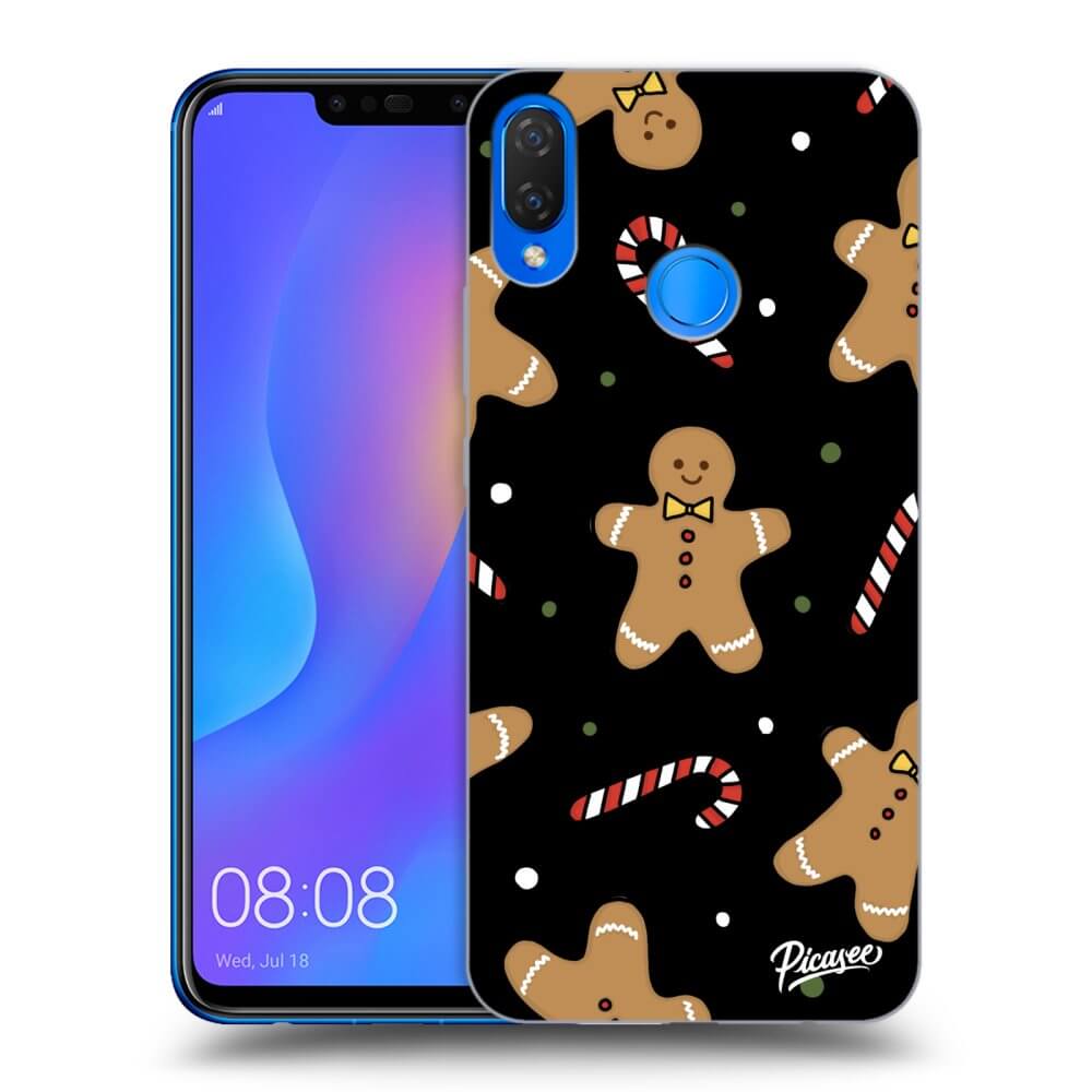 Picasee Huawei Nova 3i Hülle - Schwarzes Silikon - Gingerbread