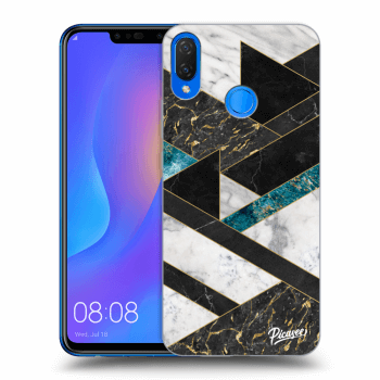 Hülle für Huawei Nova 3i - Dark geometry