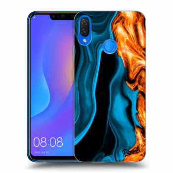 Hülle für Huawei Nova 3i - Gold blue