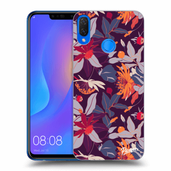 Hülle für Huawei Nova 3i - Purple Leaf