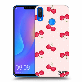 Picasee Huawei Nova 3i Hülle - Schwarzes Silikon - Cherries