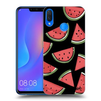 Picasee Huawei Nova 3i Hülle - Schwarzes Silikon - Melone