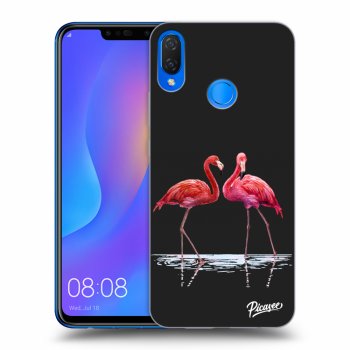 Hülle für Huawei Nova 3i - Flamingos couple