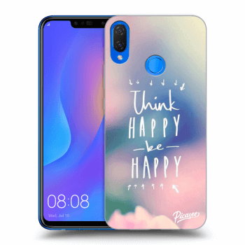 Picasee Huawei Nova 3i Hülle - Transparentes Silikon - Think happy be happy