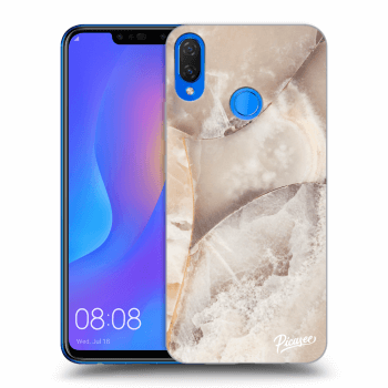 Hülle für Huawei Nova 3i - Cream marble