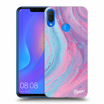 Hülle für Huawei Nova 3i - Pink liquid