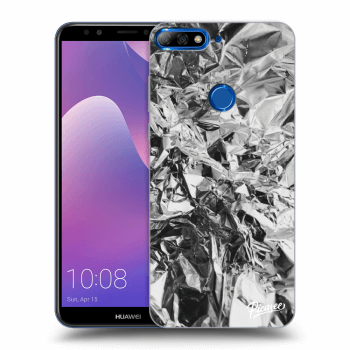 Picasee Huawei Y7 Prime (2018) Hülle - Transparentes Silikon - Chrome