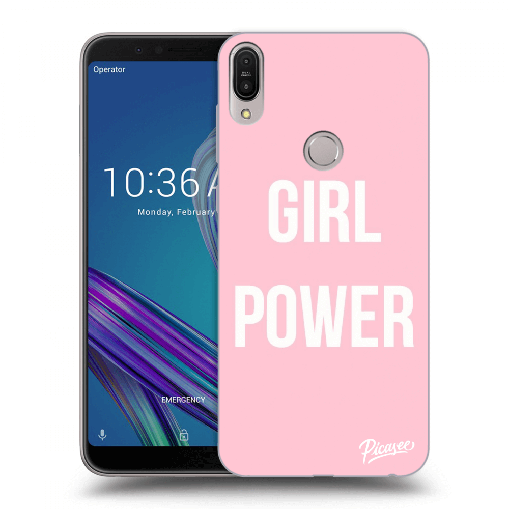 Picasee Asus ZenFone Max Pro (M1) ZB602KL Hülle - Transparentes Silikon - Girl power