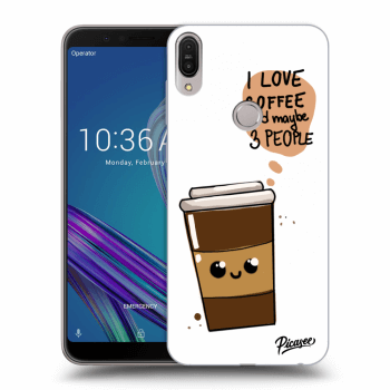 Picasee Asus ZenFone Max Pro (M1) ZB602KL Hülle - Transparentes Silikon - Cute coffee