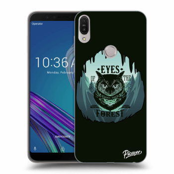 Picasee Asus ZenFone Max Pro (M1) ZB602KL Hülle - Transparentes Silikon - Forest owl