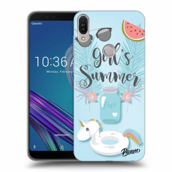 Picasee Asus ZenFone Max Pro (M1) ZB602KL Hülle - Transparentes Silikon - Girls Summer