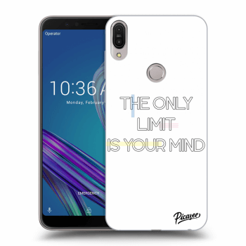 Picasee Asus ZenFone Max Pro (M1) ZB602KL Hülle - Transparentes Silikon - The only limit is your mind