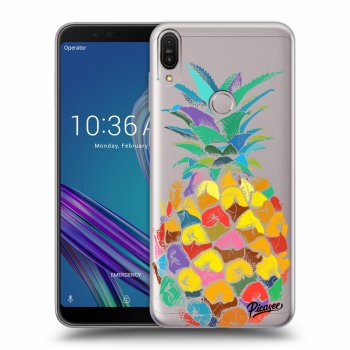 Picasee Asus ZenFone Max Pro (M1) ZB602KL Hülle - Transparentes Silikon - Pineapple