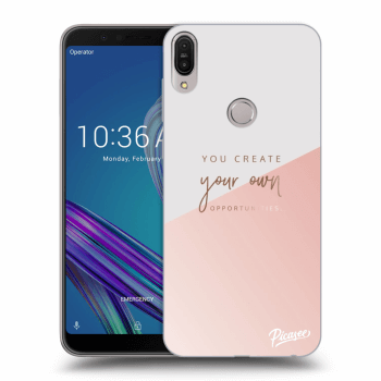 Picasee Asus ZenFone Max Pro (M1) ZB602KL Hülle - Transparentes Silikon - You create your own opportunities