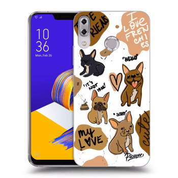 Picasee Asus ZenFone 5 ZE620KL Hülle - Transparentes Silikon - Frenchies