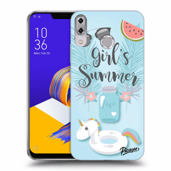 Picasee Asus ZenFone 5 ZE620KL Hülle - Transparentes Silikon - Girls Summer