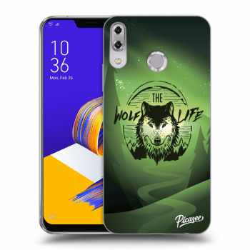 Picasee Asus ZenFone 5 ZE620KL Hülle - Transparentes Silikon - Wolf life