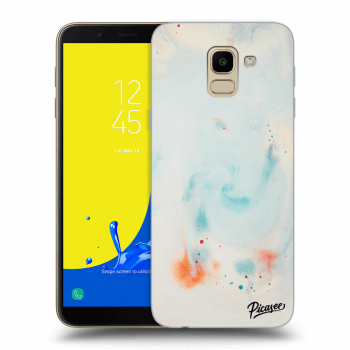 Picasee Samsung Galaxy J6 J600F Hülle - Transparentes Silikon - Splash