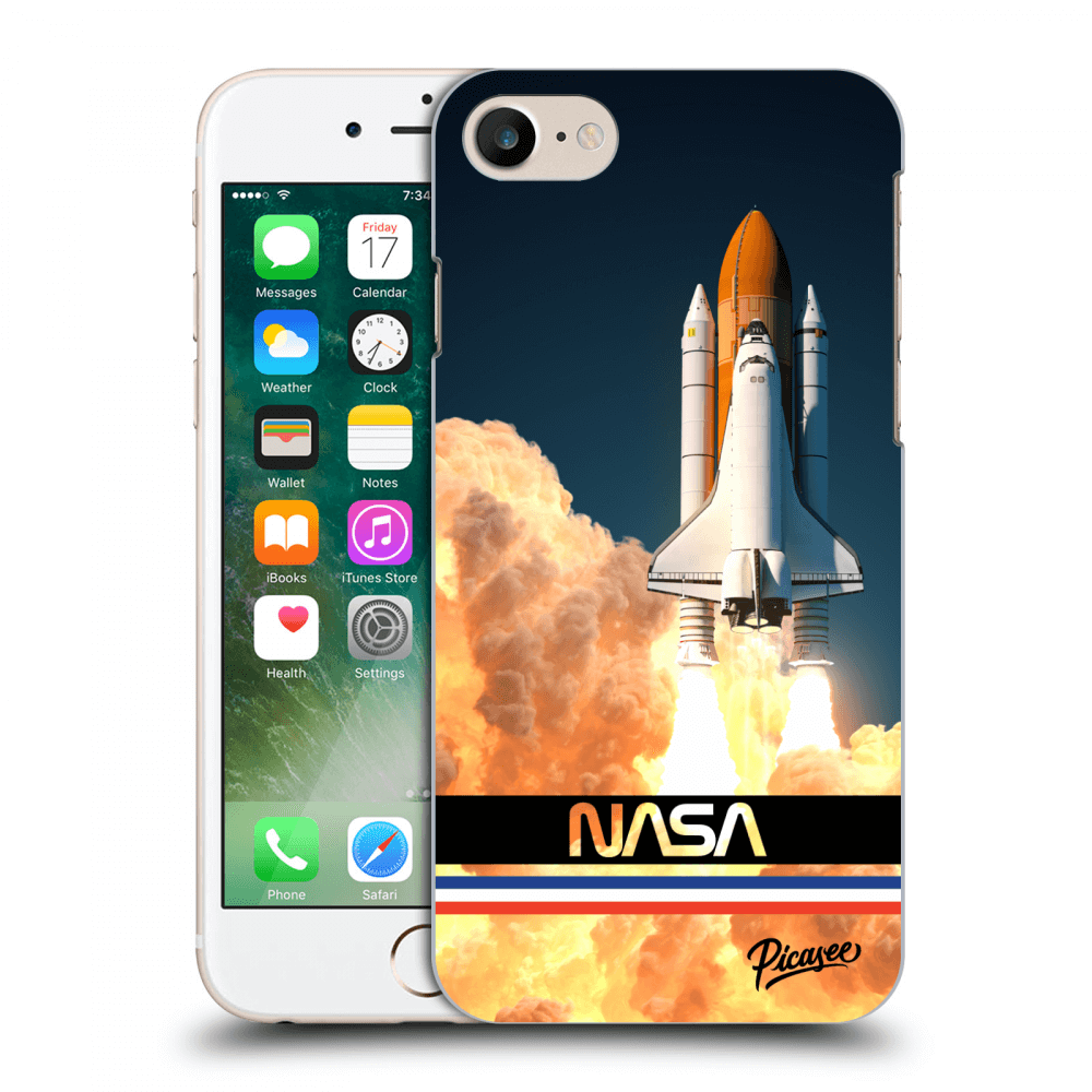 Picasee ULTIMATE CASE für Apple iPhone 8 - Space Shuttle